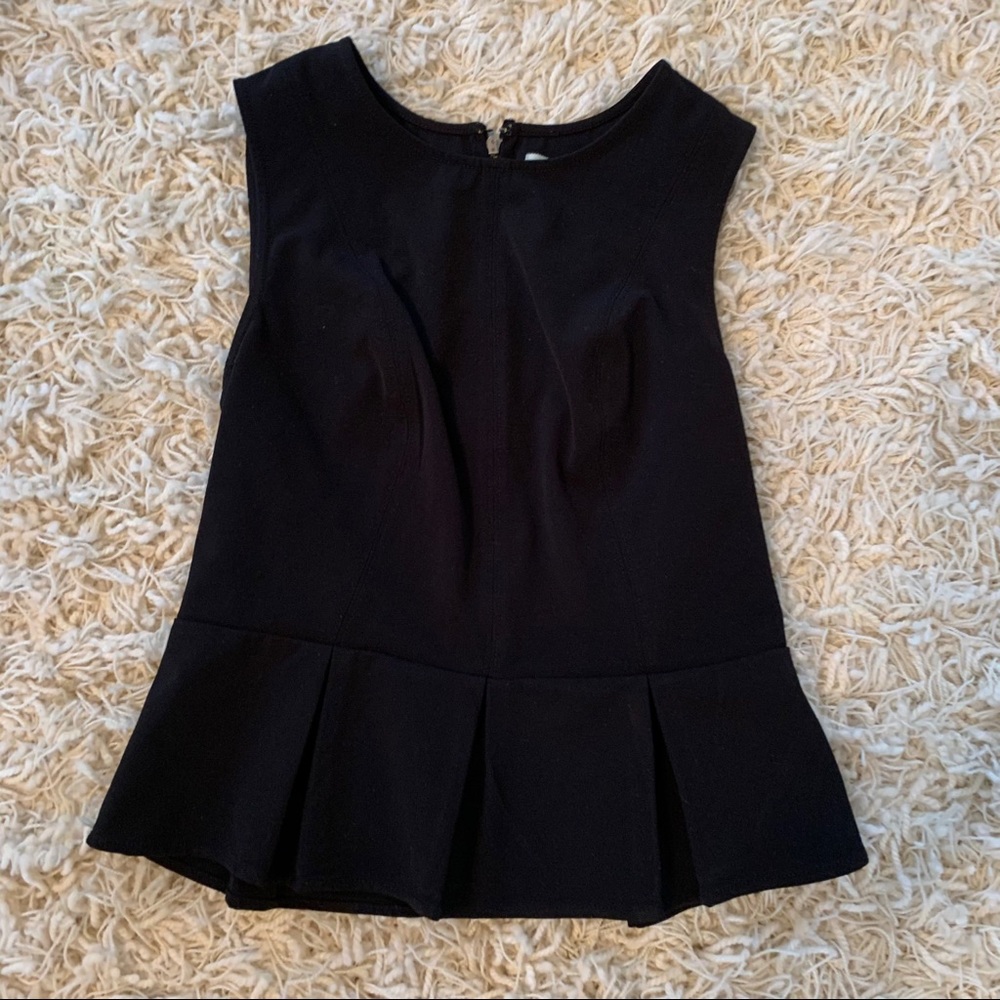 Kimchi Blue Black Peplum Top